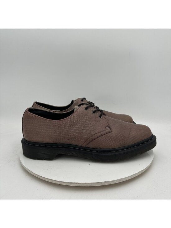 Dr. Martens 1461 Men Size 11 Python embossed Leather 3 Hole Low Derby Shoes main image 7